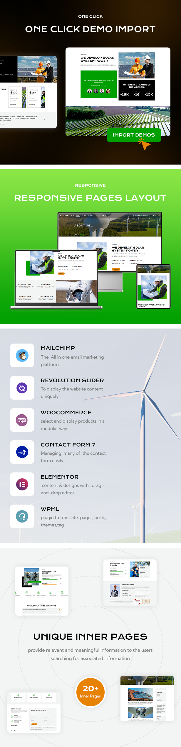 Ecology & Solar Energy WordPress Theme